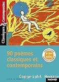 90 poèmes classiques et contemporains