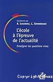 L'école à l'épreuve de l'actualité