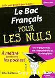 Le Bac Français pour les nuls